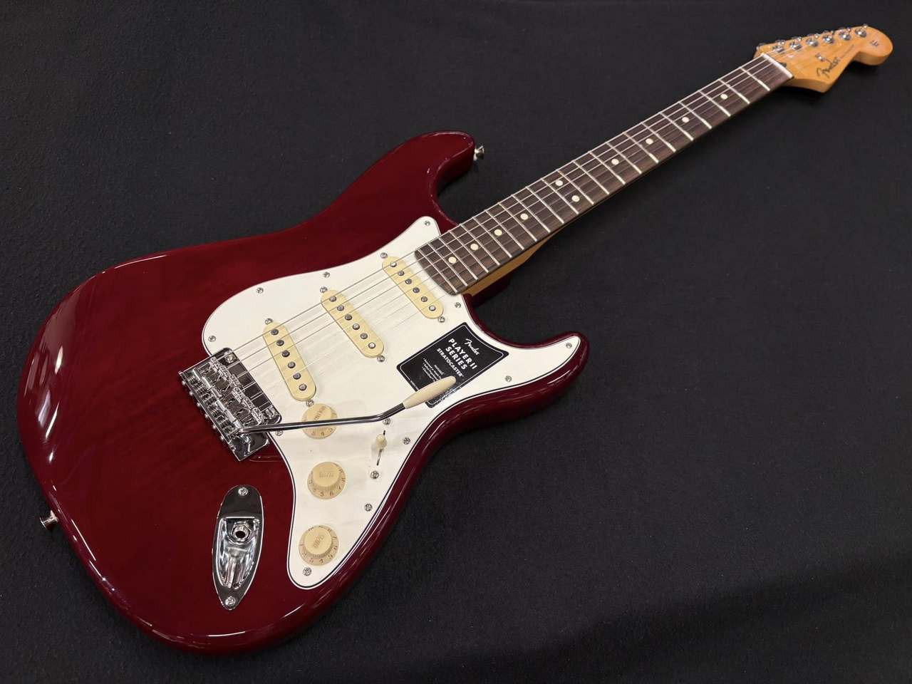 Fender Player II Stratocaster Transparent Cherry Burst（新品