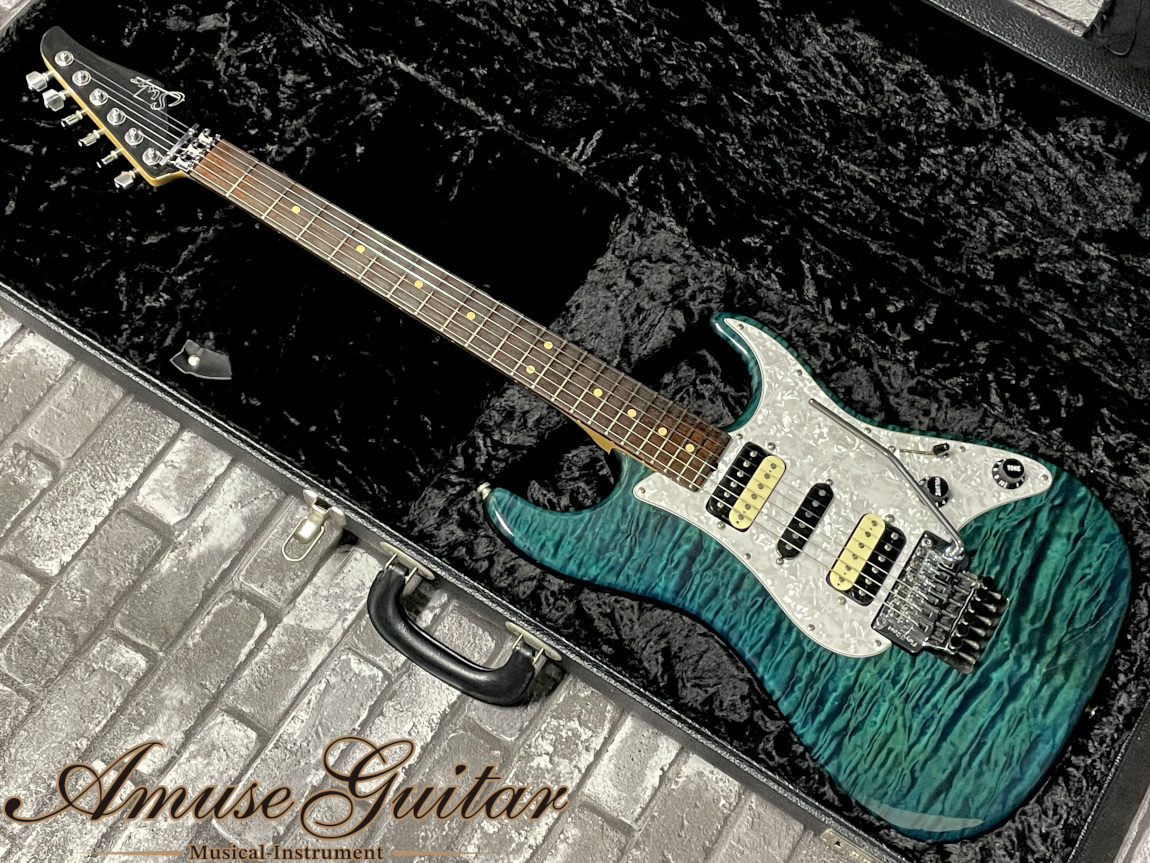 Suhr Standard Quilt Top Chambered # Trans Blue 2001年製 Suhr Standard Quilt Top Chambered # Trans Blue 2001年製