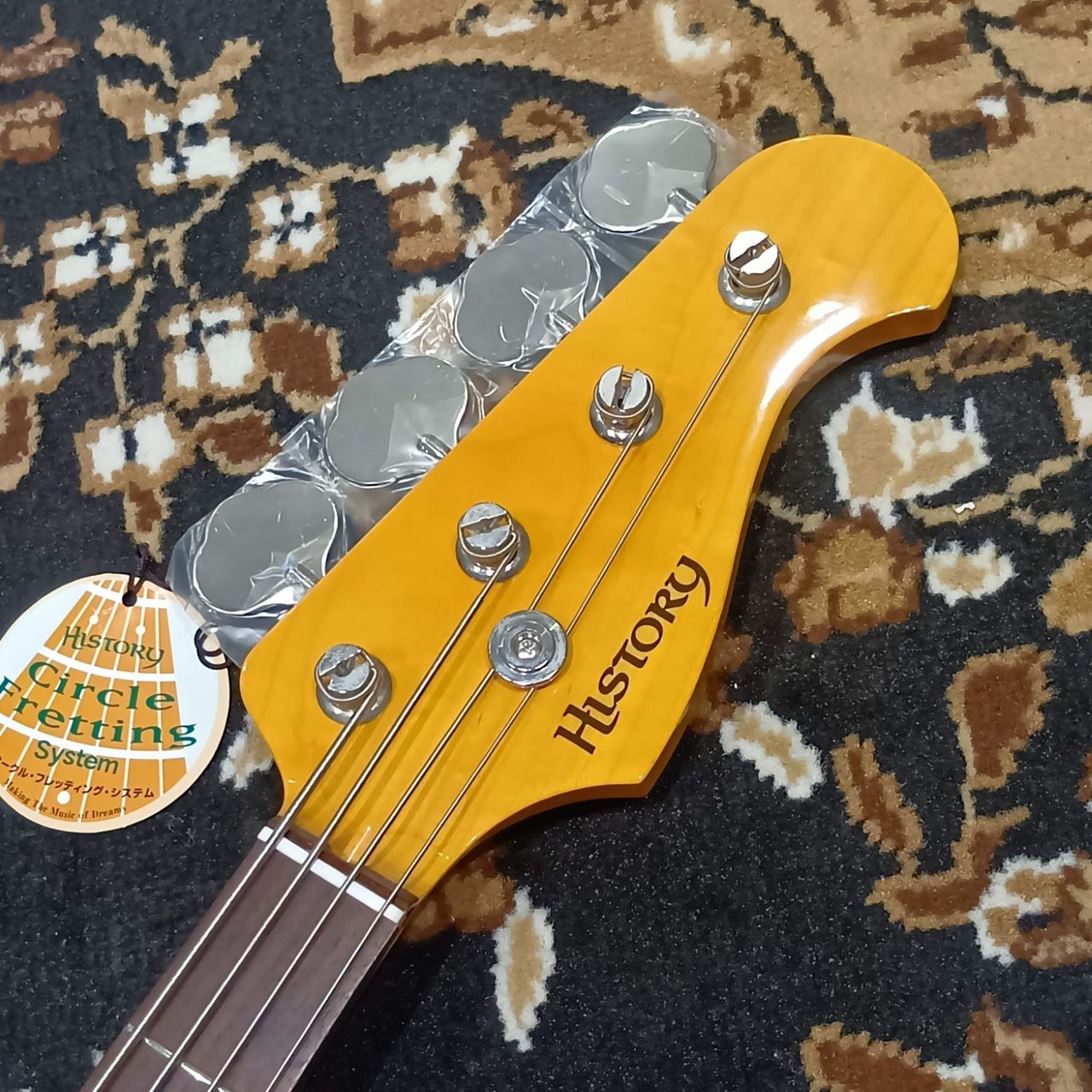 HISTORY HPB-Standard VWH Vintage White 日本製エレキベース