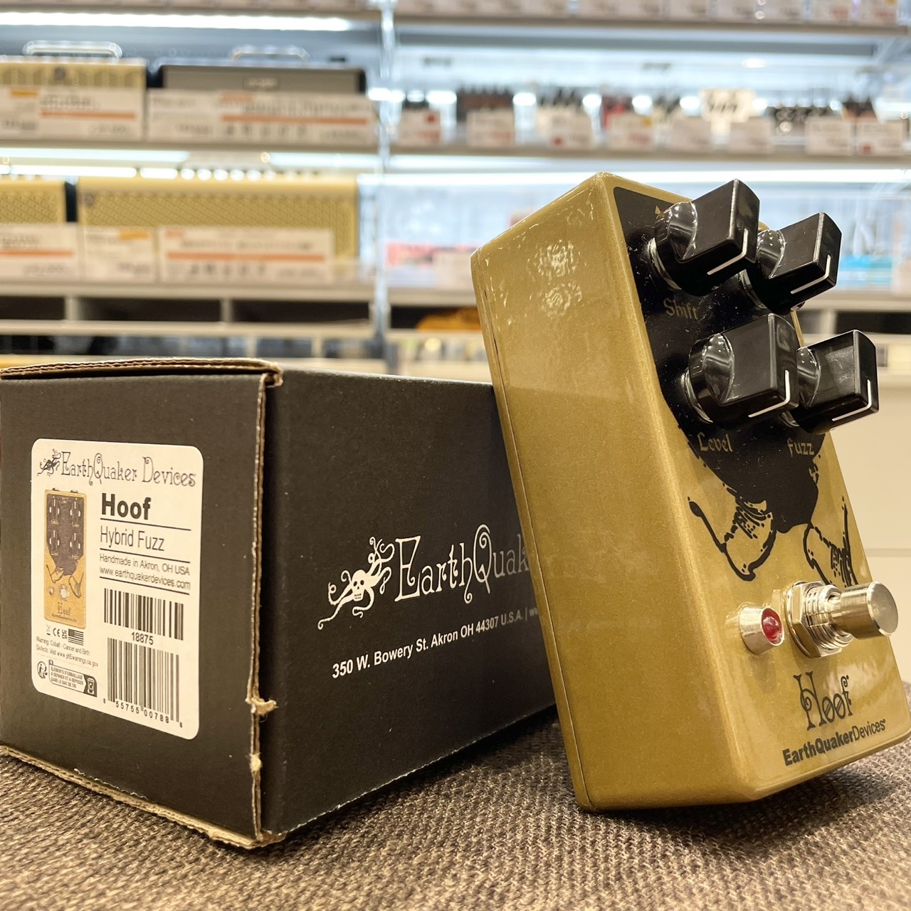 EarthQuaker Devices Hoof コンパクトエフェクター ゲルマニウム