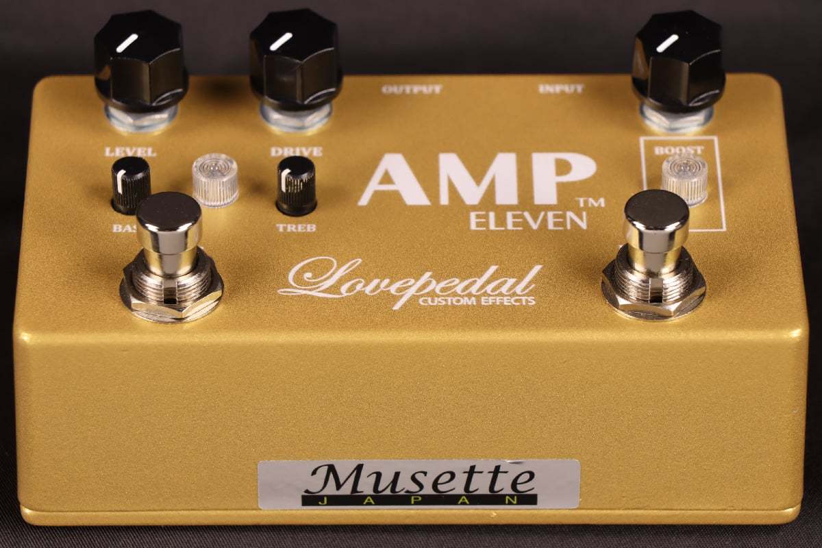 Lovepedal AMP ELEVEN GOLD ラブペダル オーバードライブ【渋谷店
