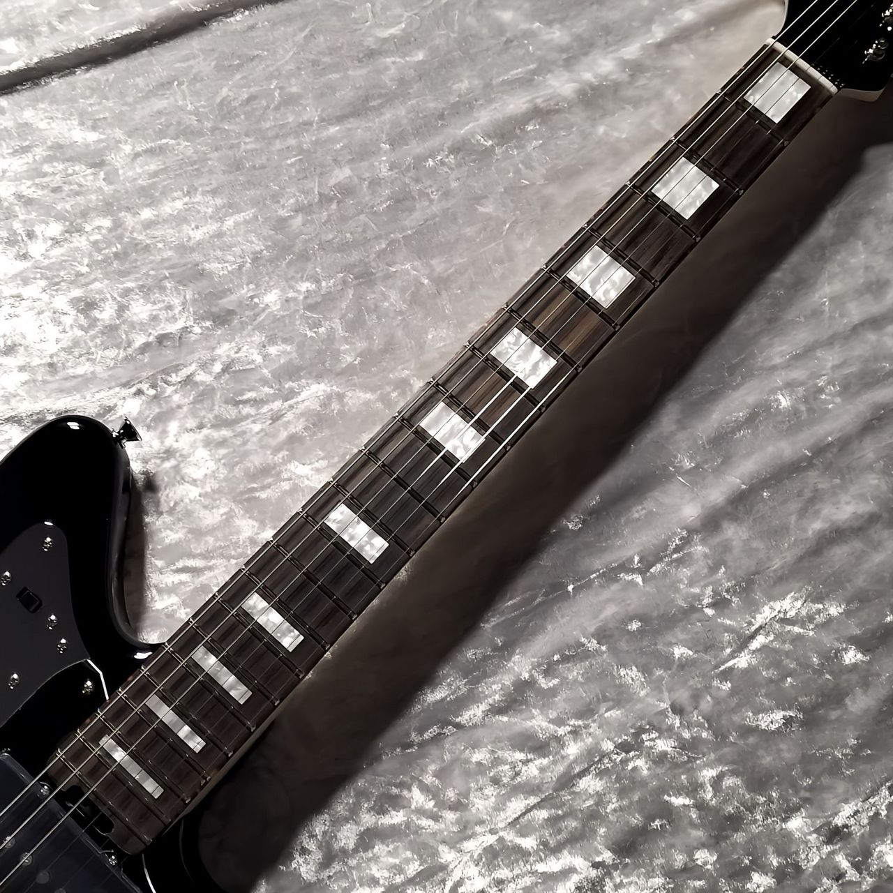 SCHECTER L-JGM-CTM-AL-RH/R All Black ジャガー ジャズマスター
