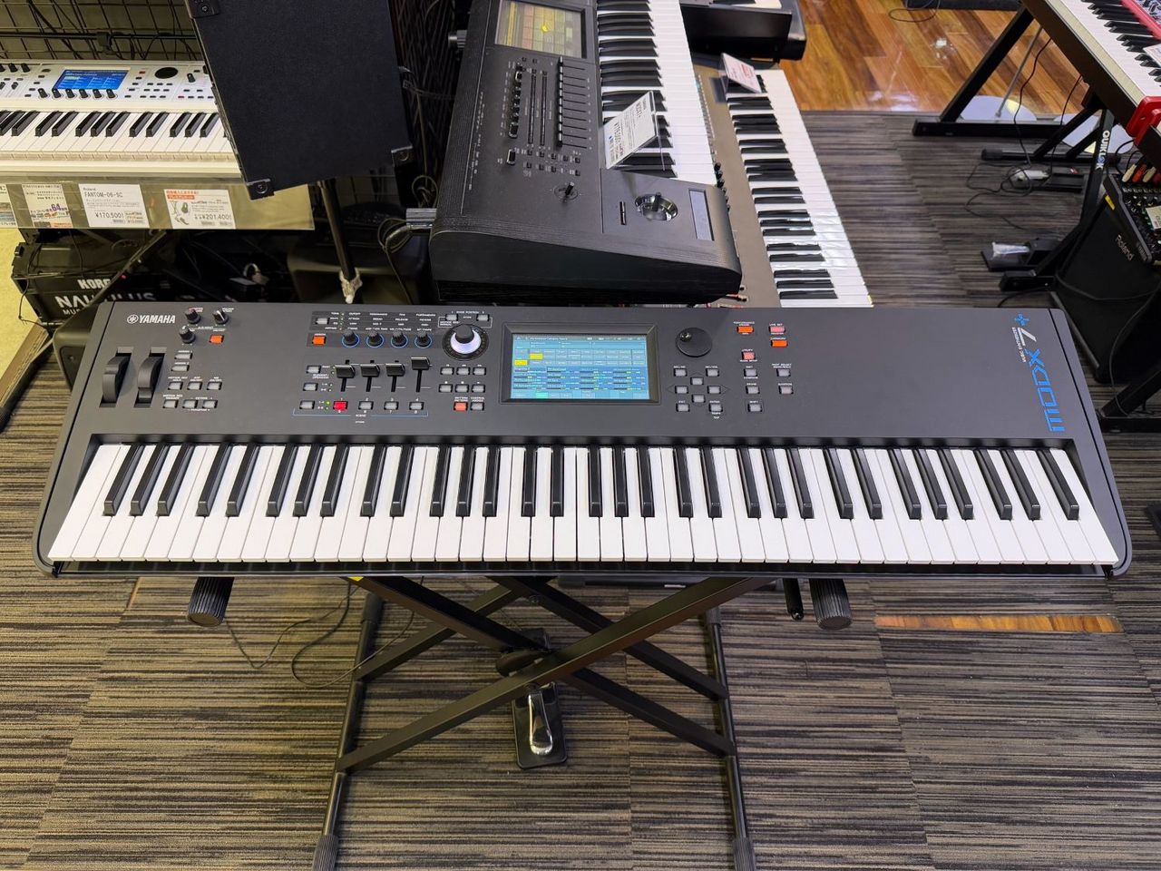YAMAHA MODX7+ シンセサイザーMODX【店頭展示入替えリフレッシュ】