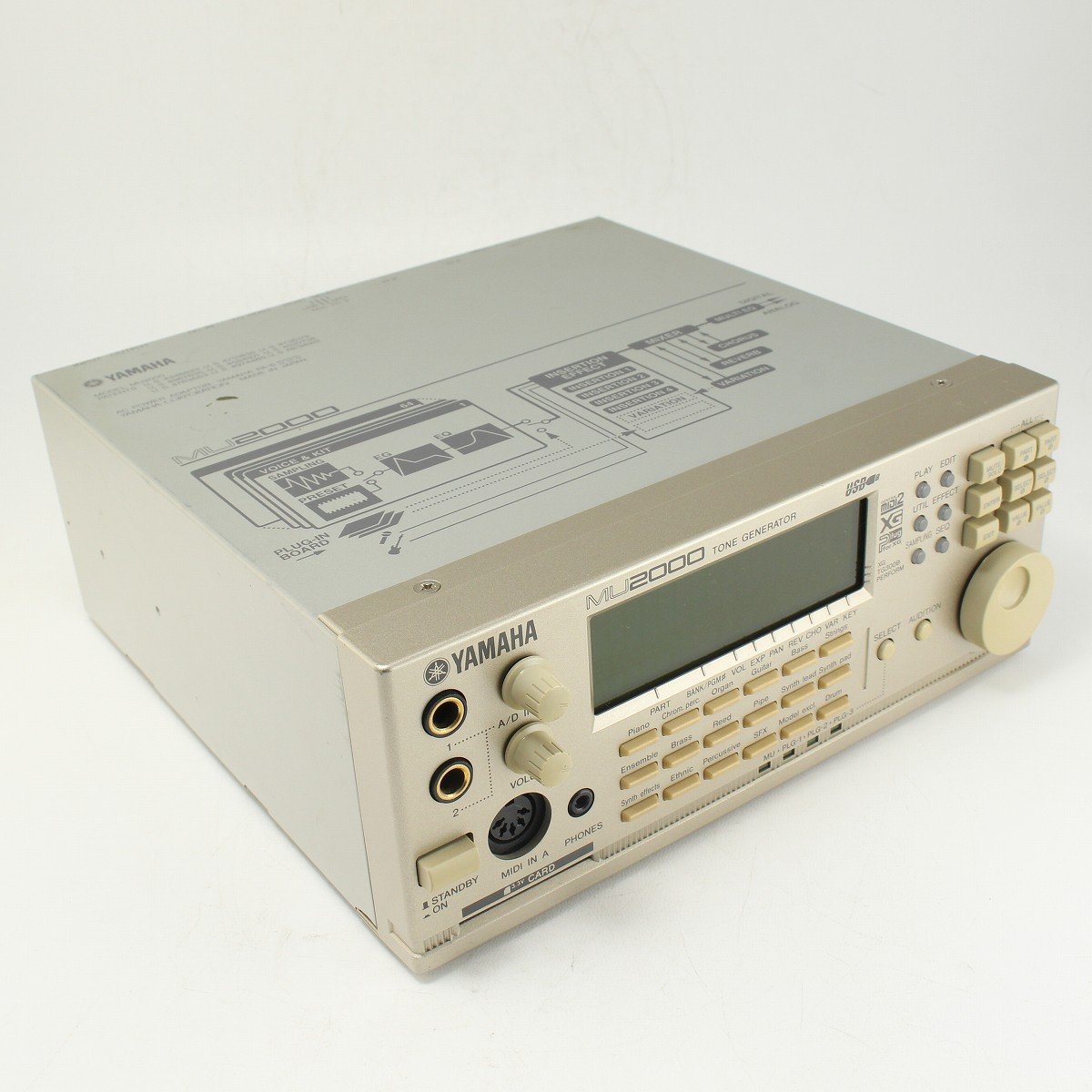 YAMAHA mu128 音源モジュール シンセサイザー DTM DAW （2025年
