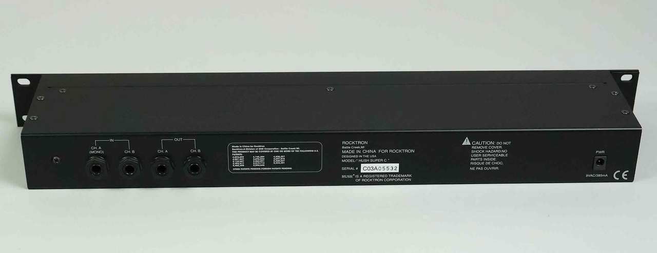 ギター ROCKTRON HUSH SUPER C HUSH Super C Guitar Noise Reduction - Rocktron - Technology