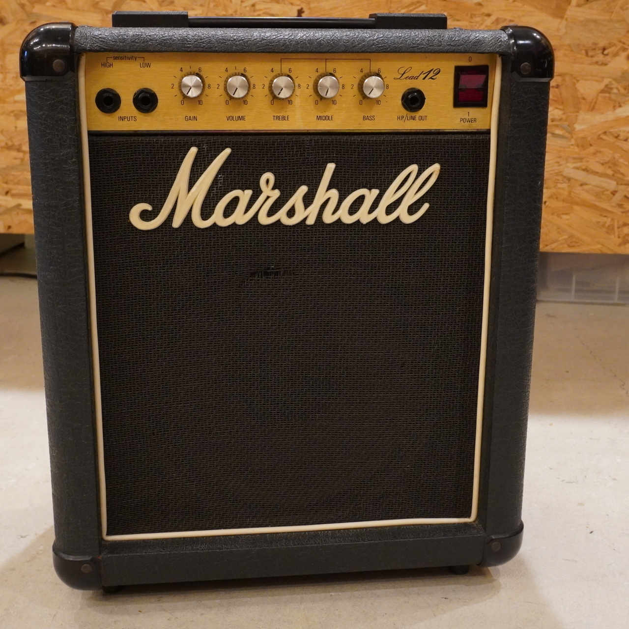 Marshall マーシャル ギターアンプ lead12 Yシリアル Marshall マーシャル Lead 12 5005 ギターアンプ 1988年 ヴィンテージ