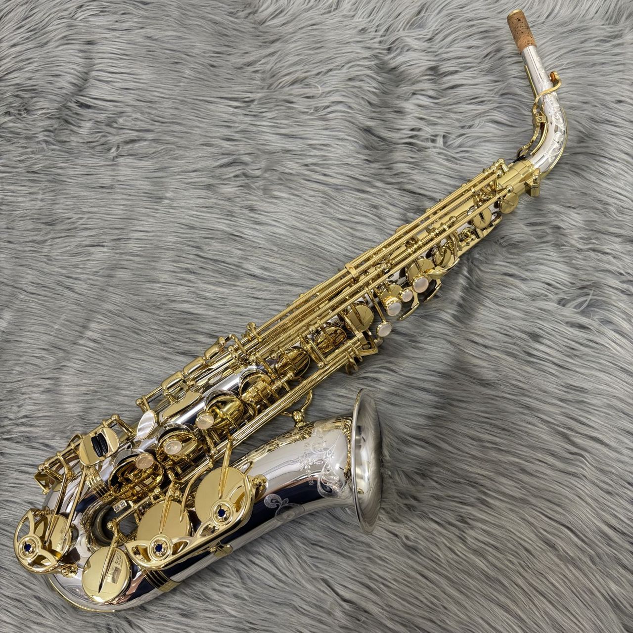 YANAGISAWA A-WO37 Silver Sonic アルトサックス Eb 特別彫刻入 クリア