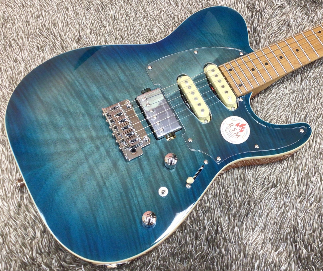 Bacchus TAC24AD-FMH RSM/M BLU-B【フレイムトップ!!】（新品特価/送料