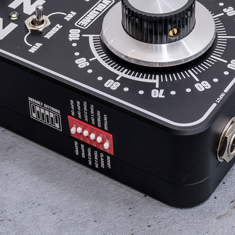 KING TONE GUITAR miniFUZZ V2 (Black) 【KingToneの定番モデルが入荷