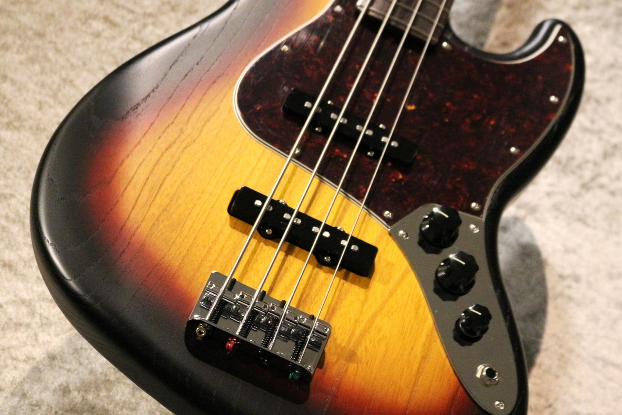 Fender Made in Japan Limited Jazz Bass Raw Ash -3TS- #JD25006314