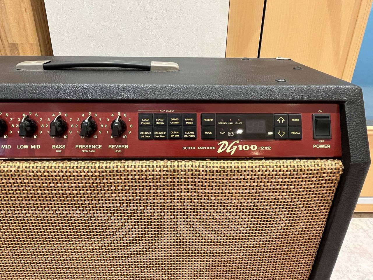 YAMAHA DG100 212A デジタルアンプ 128プリセット保存可能 モーター 