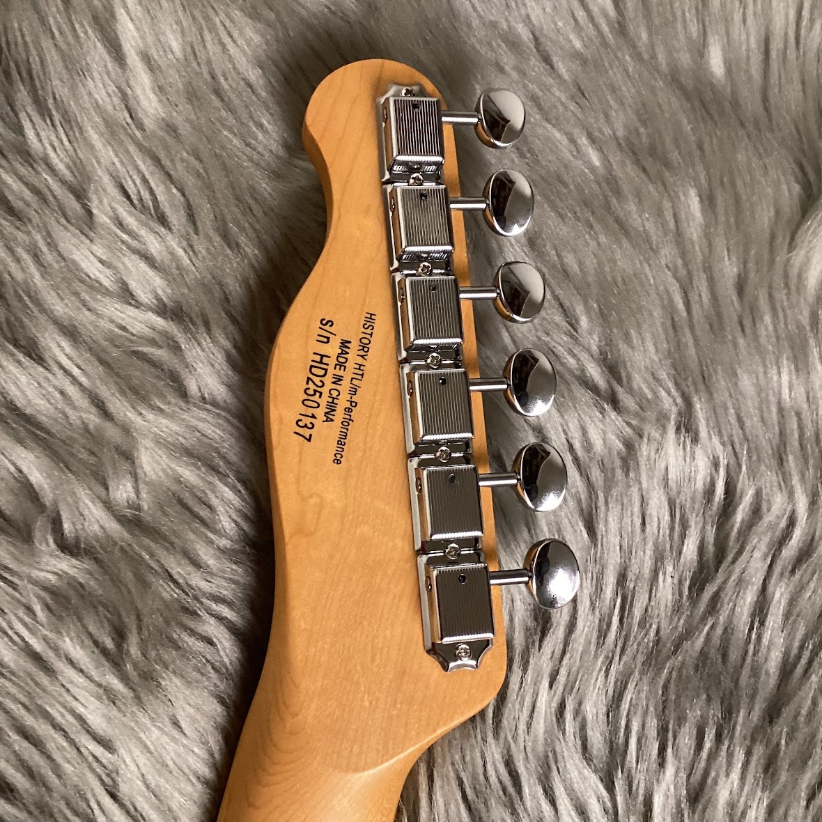 HISTORY HTL/m-Performance Blond ハムバッカー切替可能 スワンプ