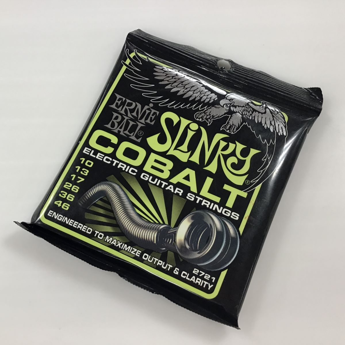 ERNIE BALL 2721 コバルト 1046 レギュラースリンキーエレキギター弦（B級特価）【楽器検索デジマート】