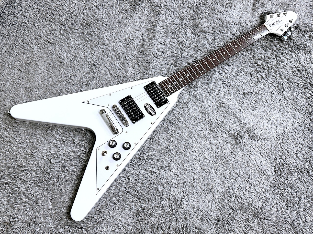 SCHECTER JAPAN ORIGINAL LINE OL-FL-P (WHT) [SPOT MODEL