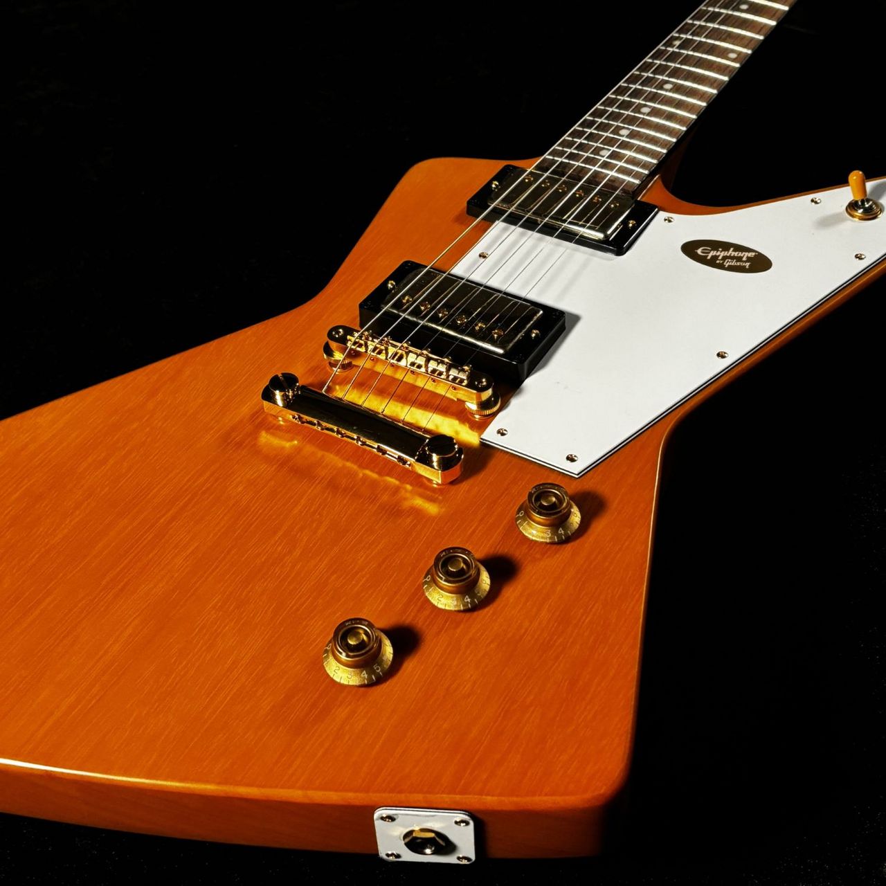 Epiphone Korina Explorer Aged Natural エレキギター（新品/送料無料