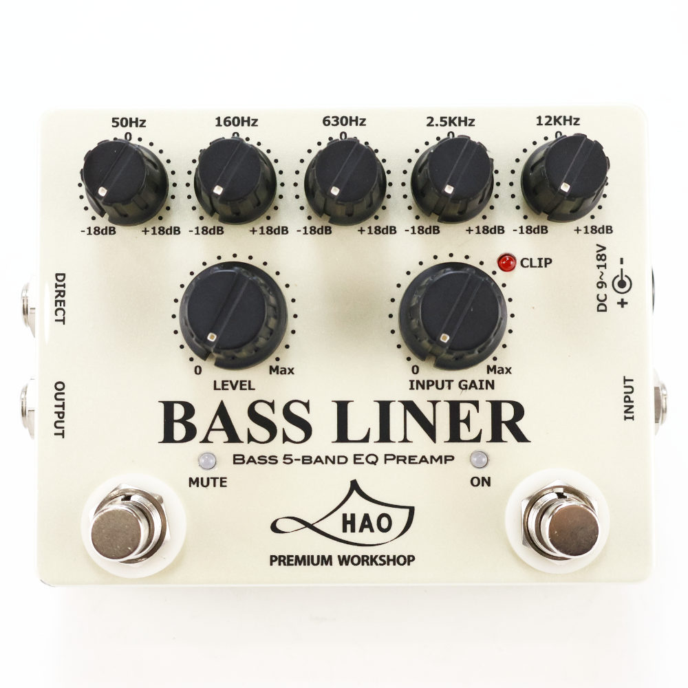 BASS LINER 5バンドEQ プリアンプ HAO PJB 【公式通販】