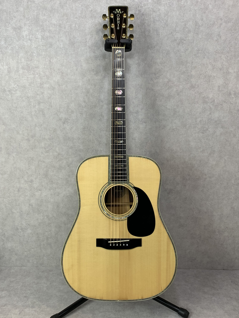 特価正規店希少 Morris モーリス WH-30 筆記体ロゴ アコースティックギター 日本製 モーリス