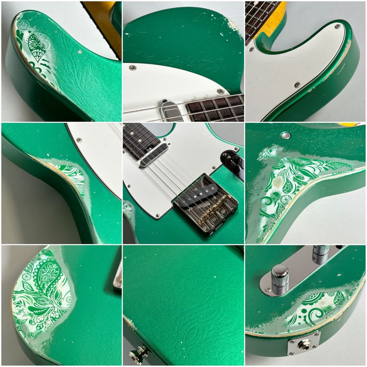 infinite Trad Fullsize T Sherwood Green Paisley Multi Layer