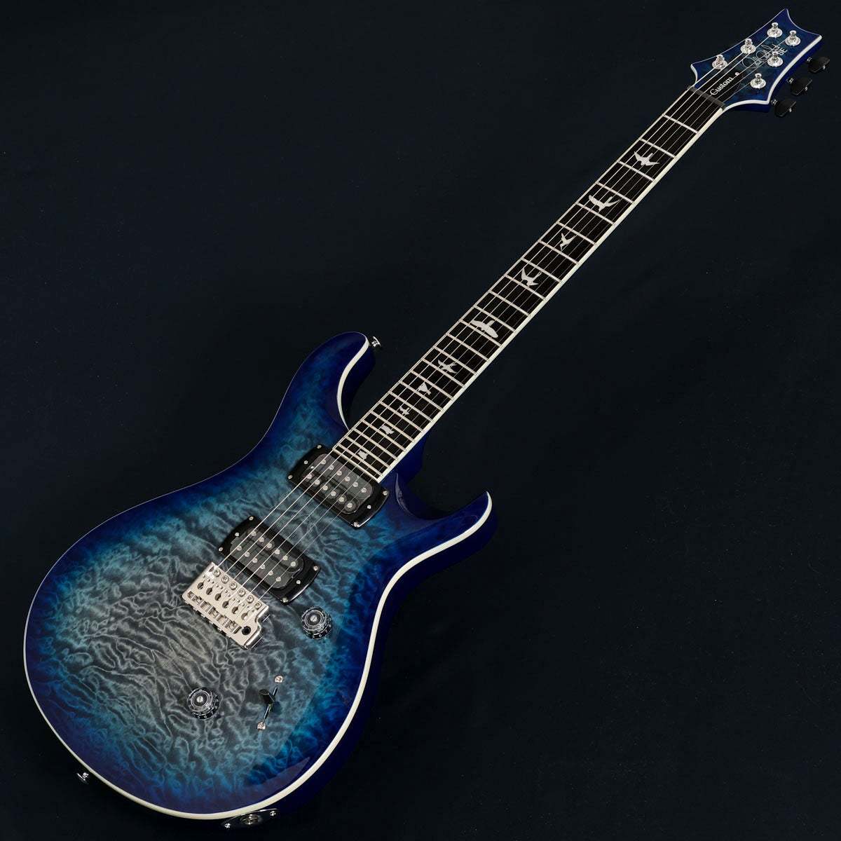 PRS SE SE Custom 24 Quilt Package Charcoal Blue Burst [3.64kg]【S