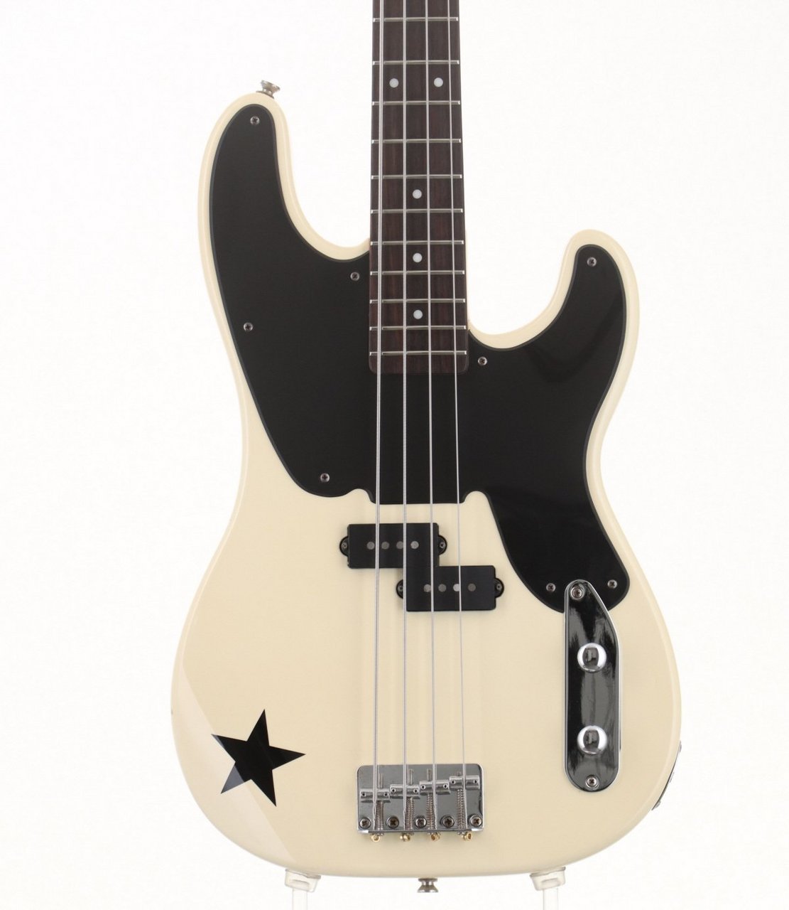 Squier by Fender Mike Dirnt Precision Bass Arctic White