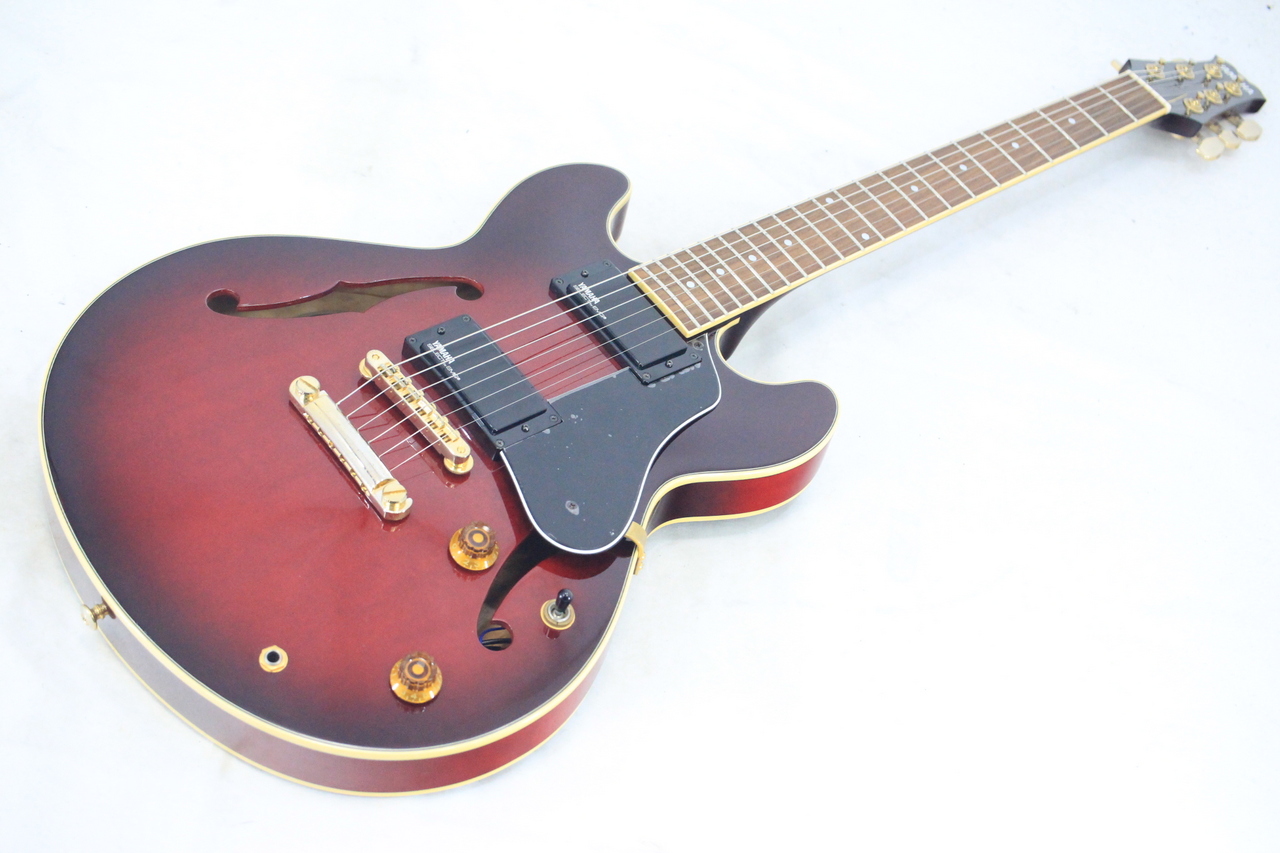 Yamaha SAS II バーガンディ セミホロウボディギター YAMAHA SAS-II（中古）【楽器検索デジマート】