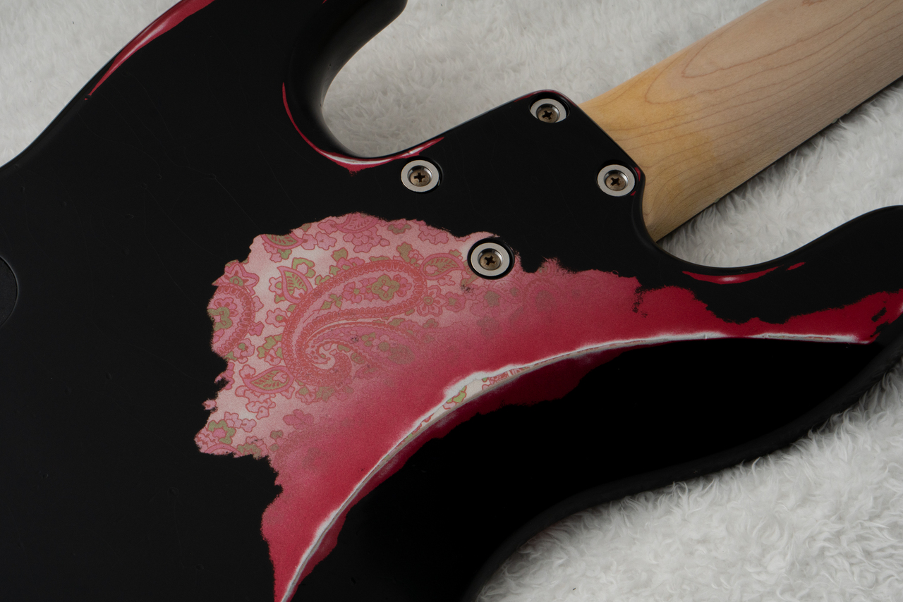 Xotic XJ-1T 5st Heavy Aged ~Black over Pink Paisley~ #3627 [4.56kg