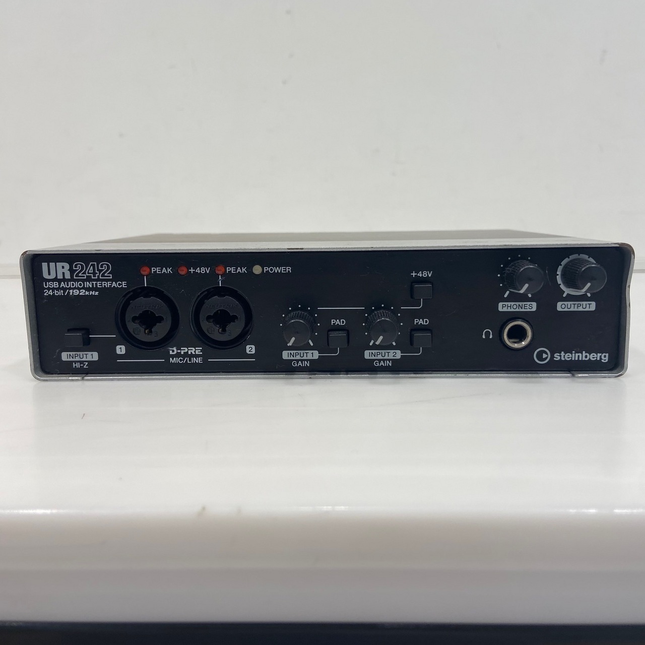 Steinberg UR242 USBオーディオ・インターフェース DSPミキサー