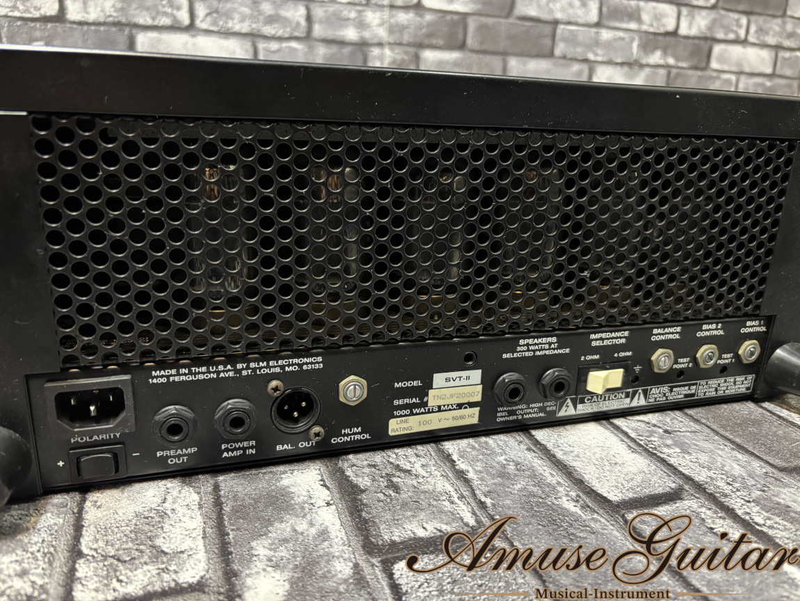 Ampeg SVT Ⅱ 1993年製【the St. Louis Music era】