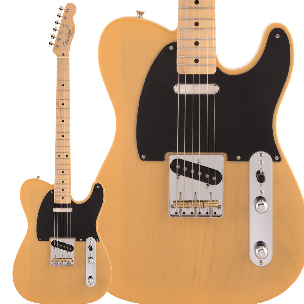 Fender Made in Japan Heritage 50s Telecaster Maple Fingerboard Butterscotch Blonde エレキギター テレキャス