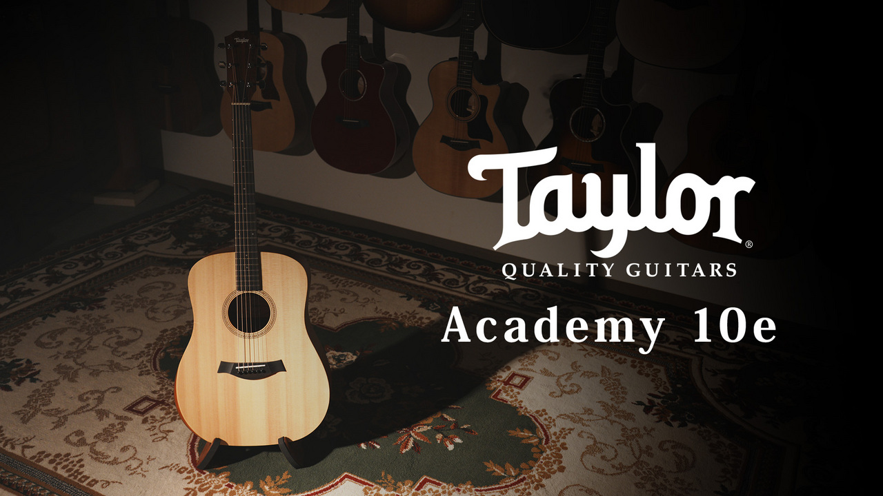 Academy 10e Walnut Acoustic-Electric Guitar | Taylor Guitars