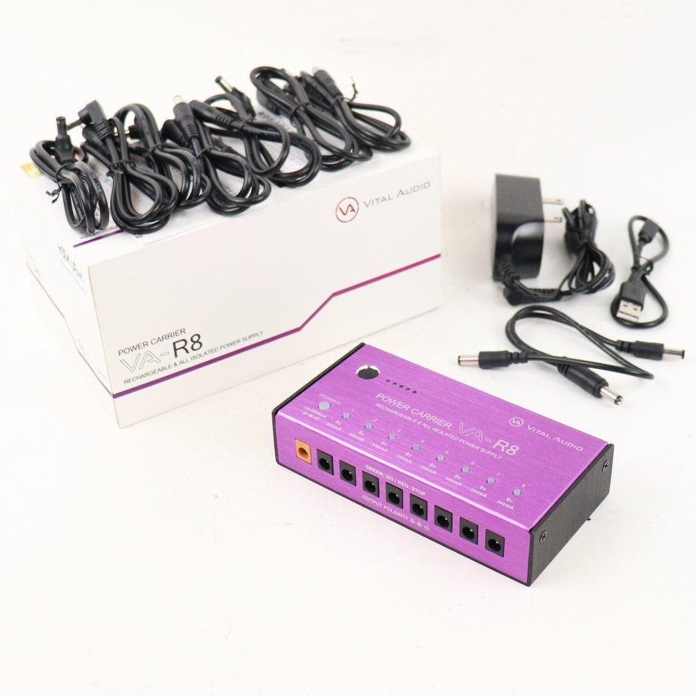 ☆充電式パワーサプライ Vital Audio VA-R8導入！ : ジナパパ