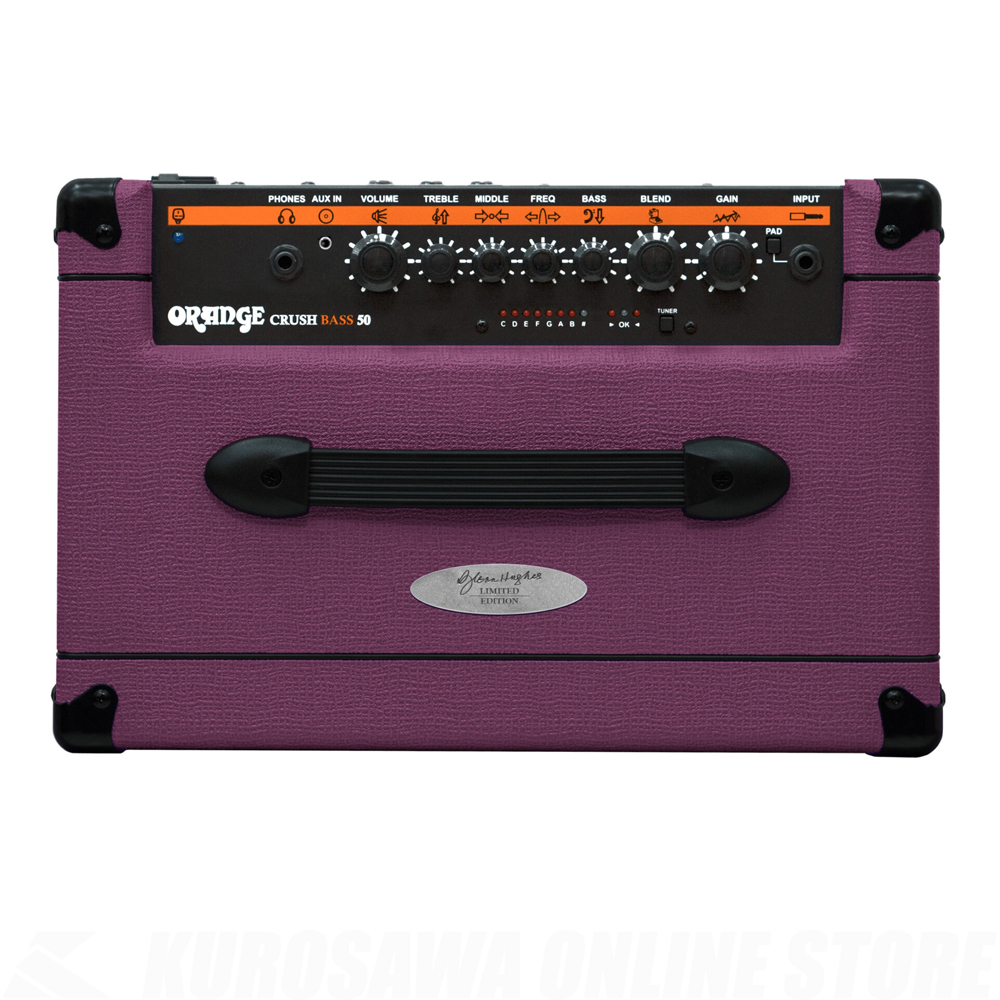 ORANGE Crush Bass 50 Glenn Hughes Limited Edition Purple（新品