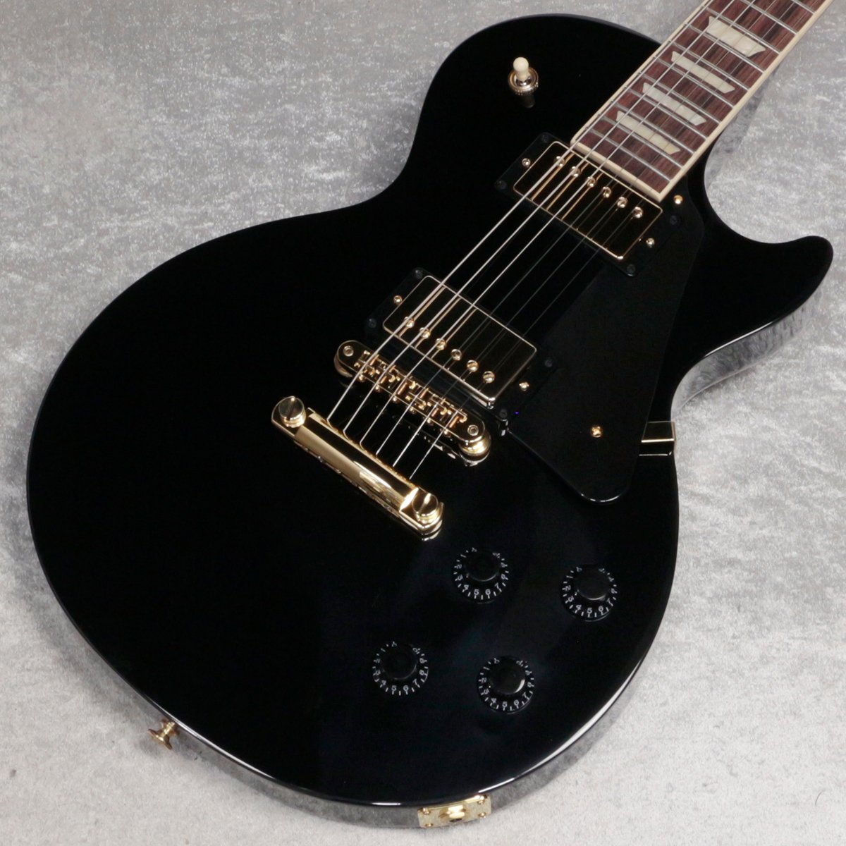Gibson Exclusive Les Paul Studio with Gold Hardware Ebony(重量 
