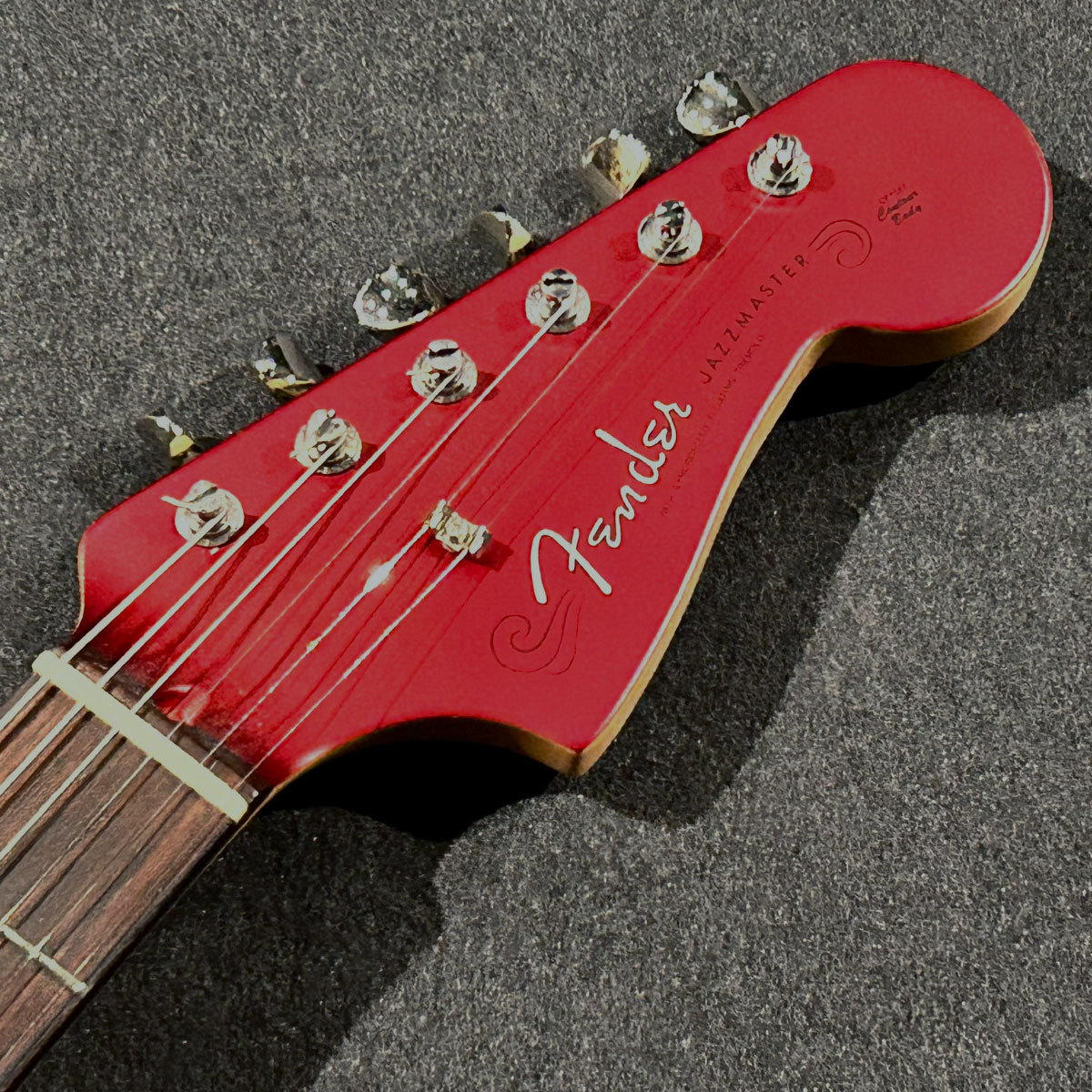 Fender Japan FSR Collection Hybrid II Jazzmaster Satin Candy Apple