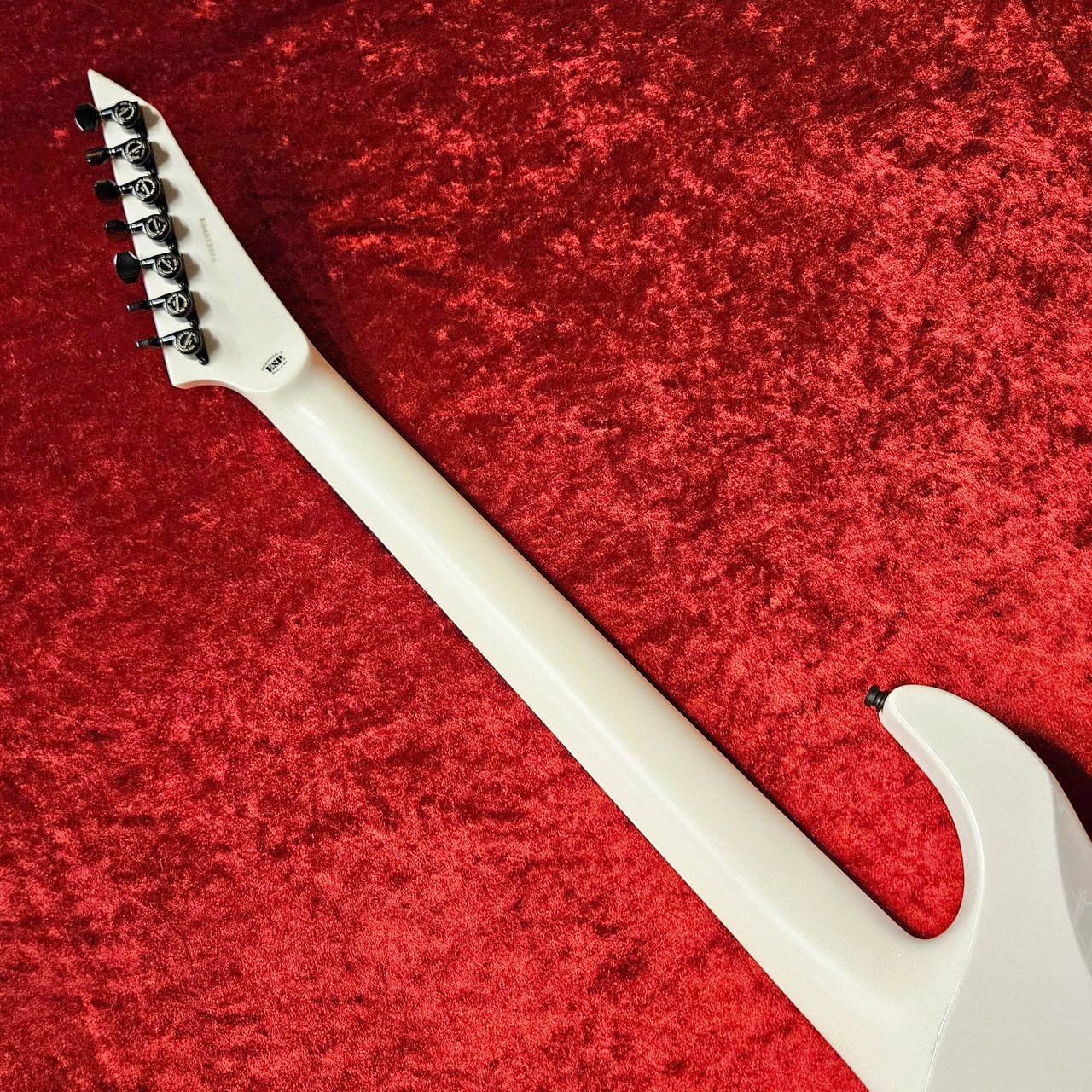 Elioth エレキギター ホワイト 本体 E-II E-II HORIZON NT-7B HS -Snow White-【ショッピングクレジット無