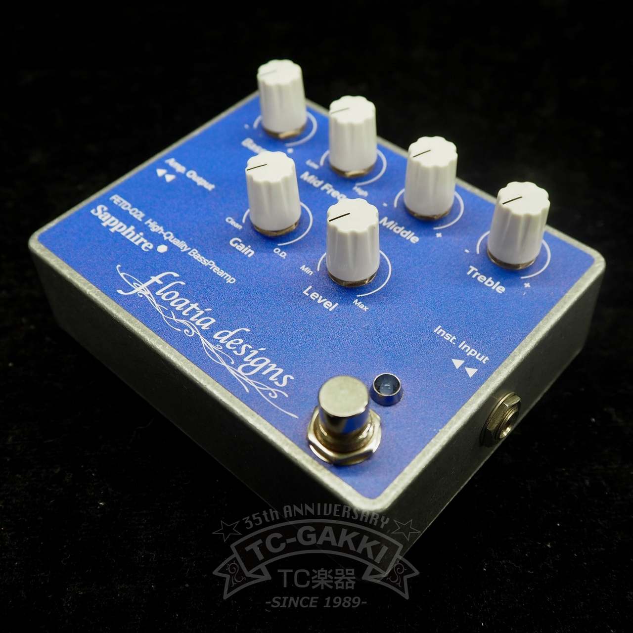 Floatia Designs Sapphire FETD-02L High-Quality BassPreamp（中古