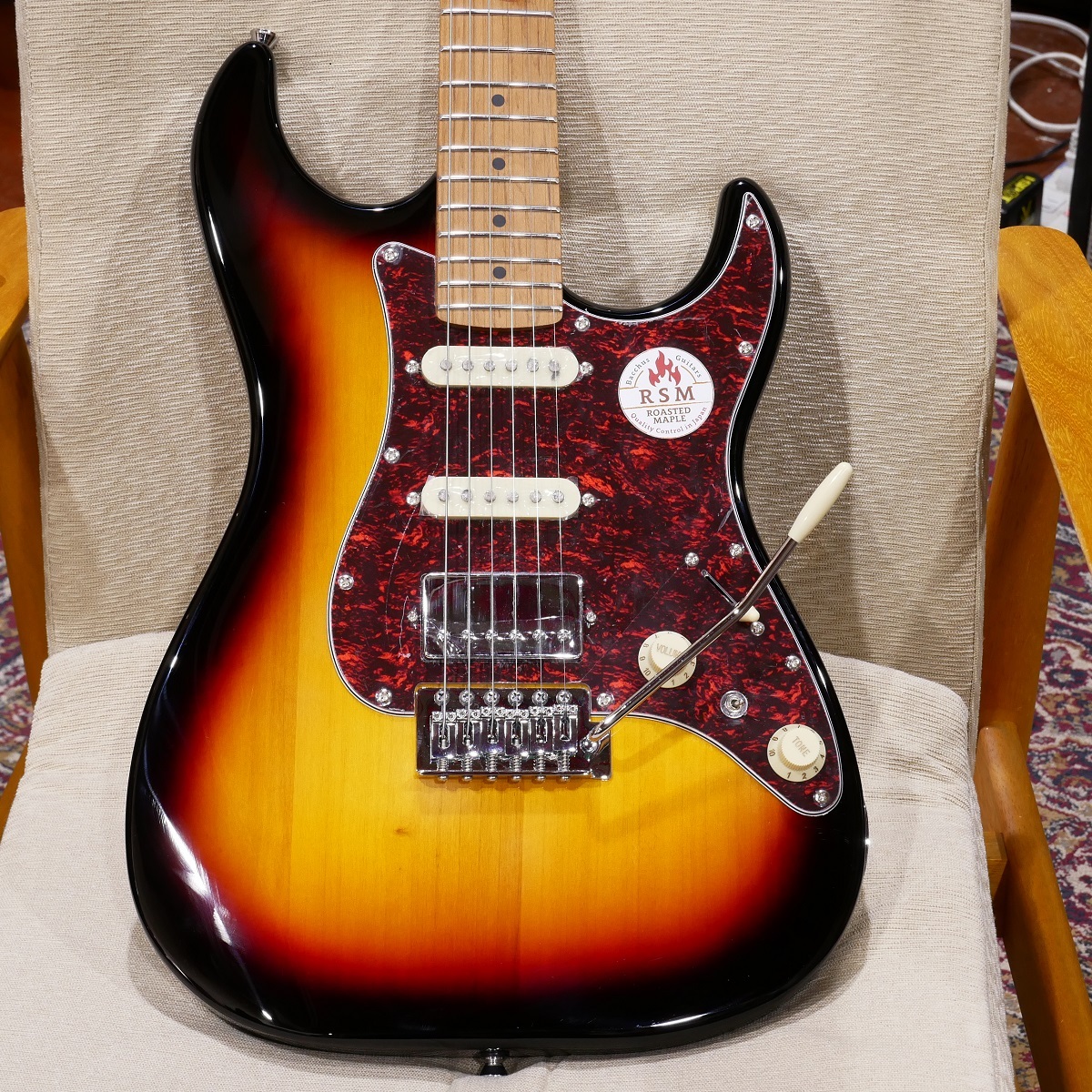 Bacchus GS-2DX RSM/M / 3TS (3 Tone Sunburst) 【Ernie Ball 