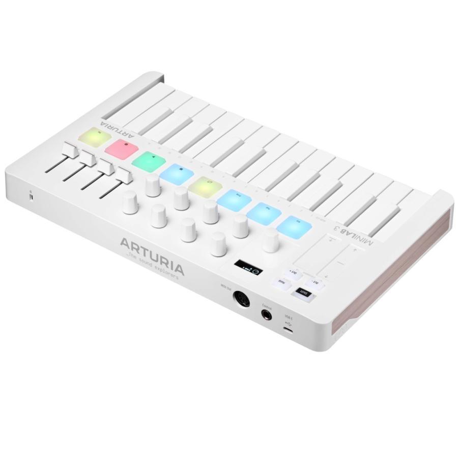 Arturia MiniLab 3 Alpine White（新品特価）【楽器検索デジマート】