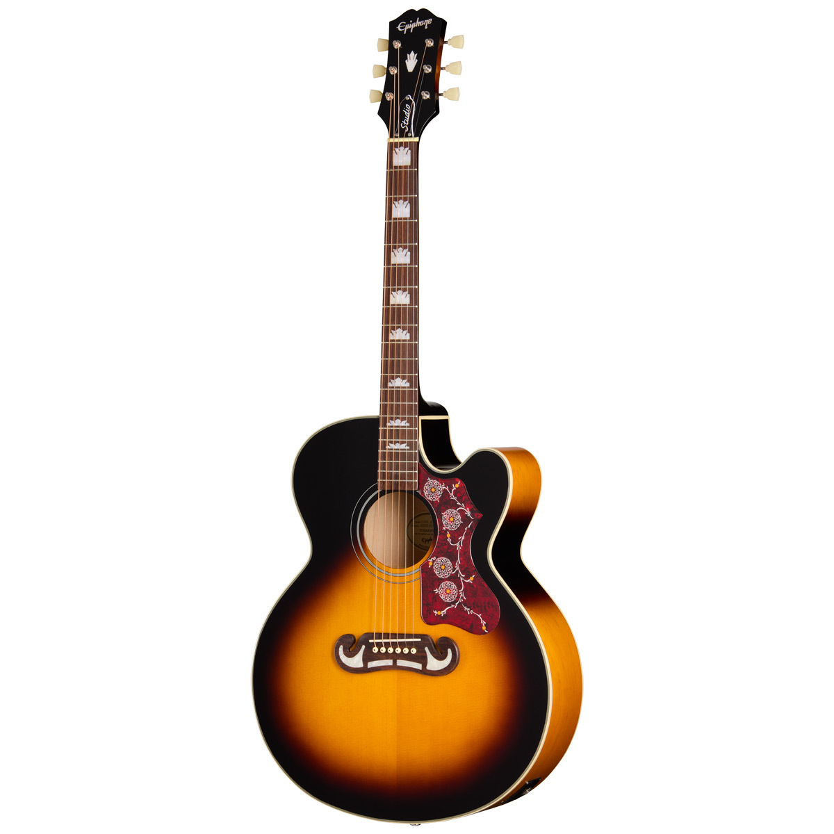 Epiphone Studio Collection J-200 Studio EC Vintage Sunburst