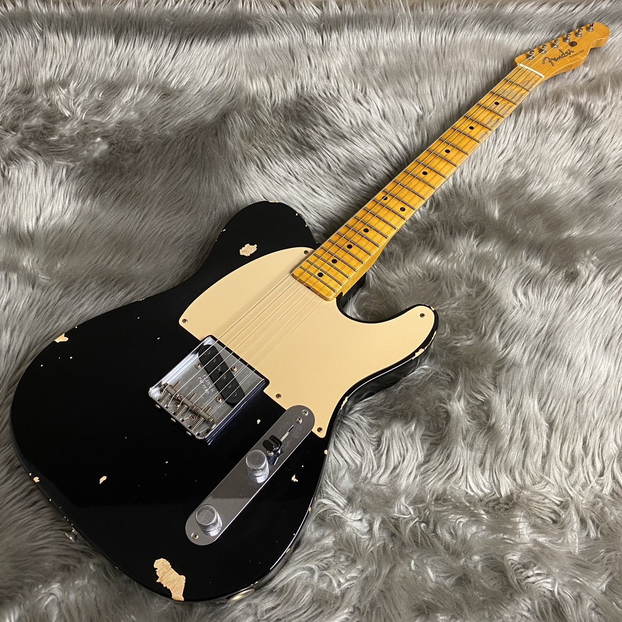 Fender Custom Shop Limited 55 Esquire Relic Black【現物画像