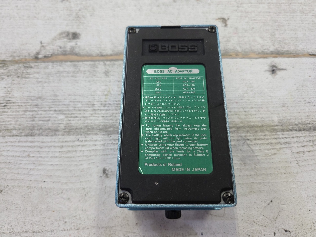 BOSS CE-3 Chorus 1987年製（中古/送料無料）【楽器検索デジマート】