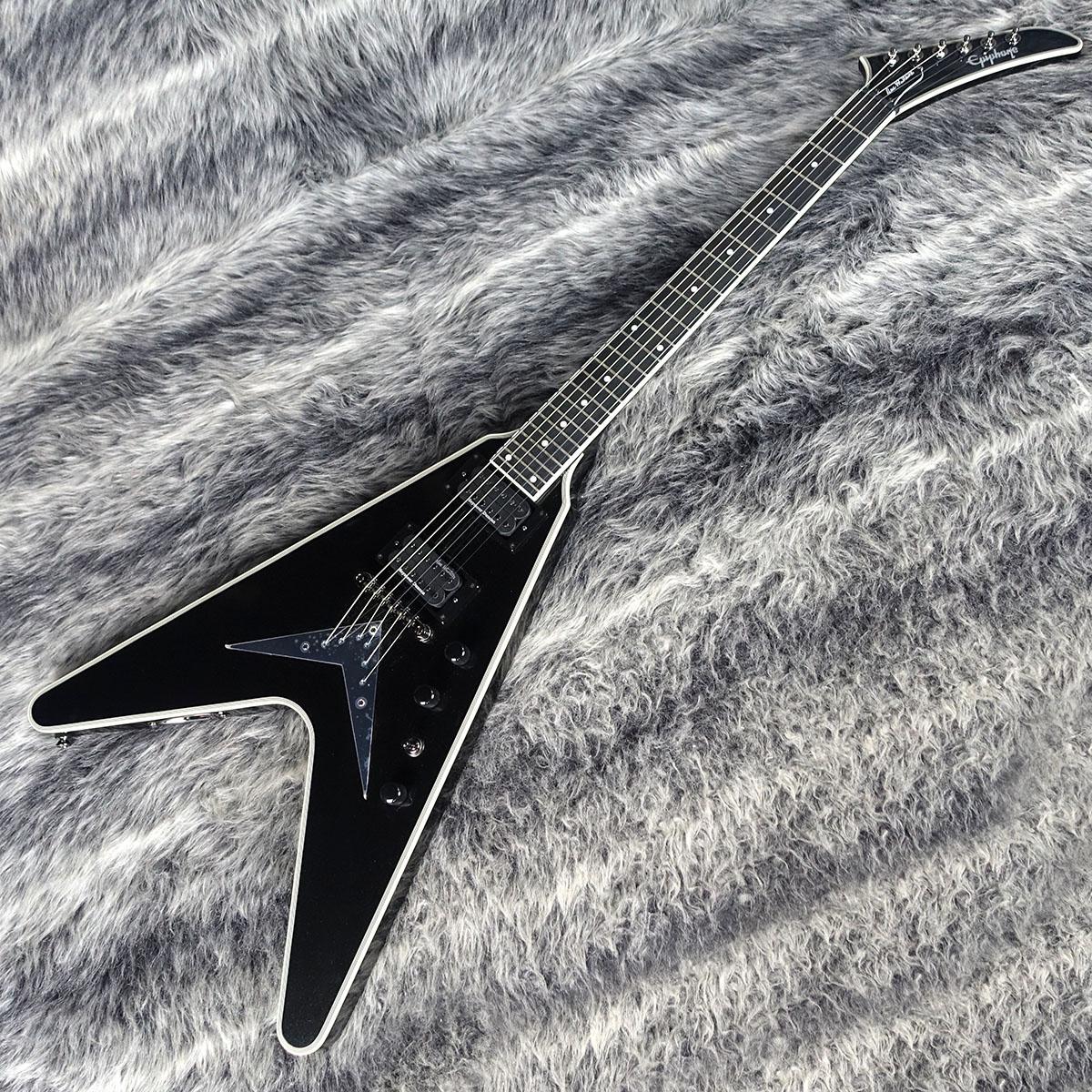 Epiphone Dave Mustaine Flying V Custom Black Metallic（中古/送料