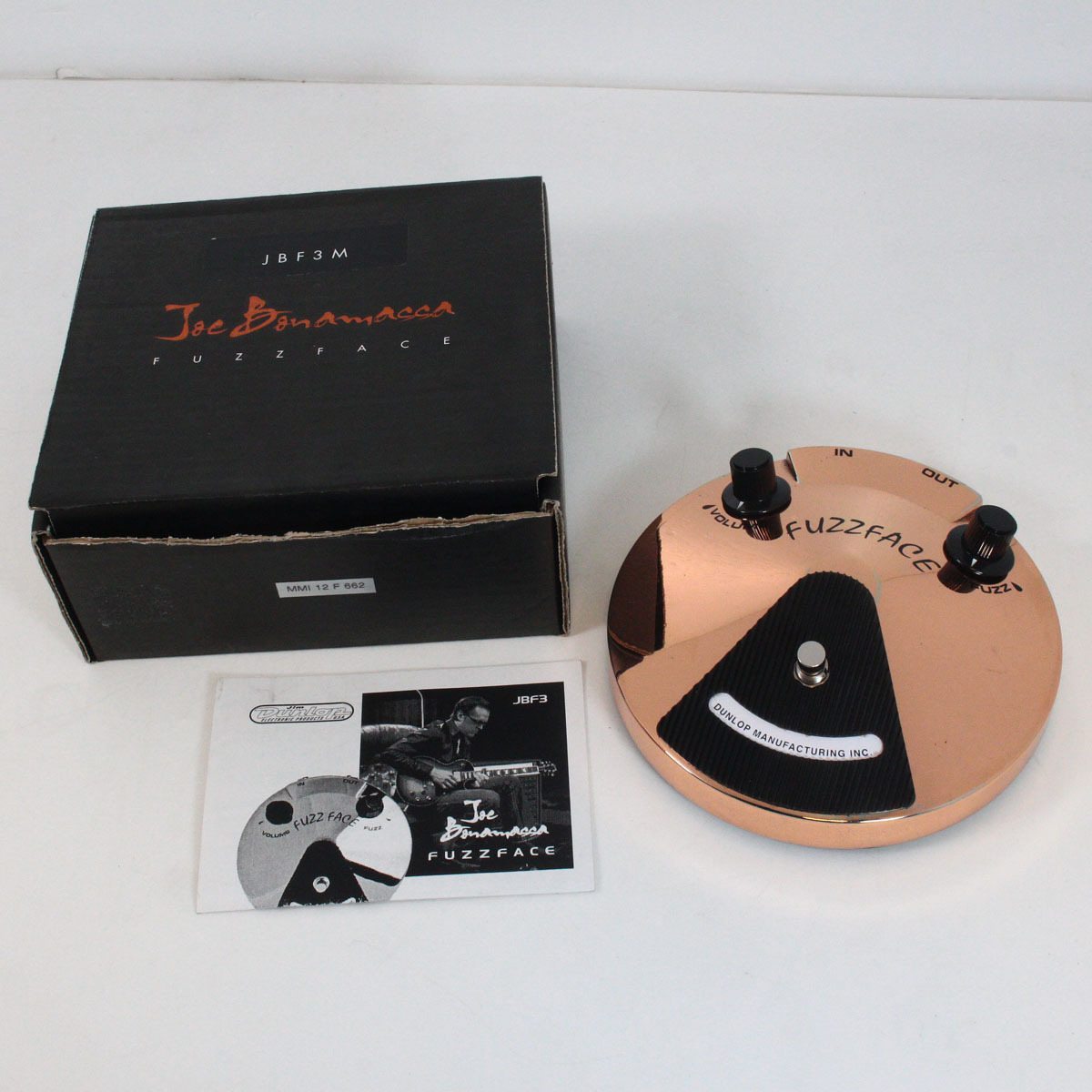 Jim Dunlop JB-F3 Joe Bonamassa Fuzz Face 2012 Limited Edition