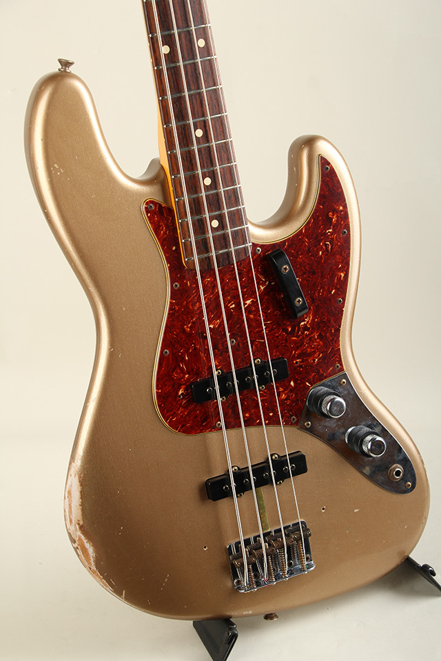 Fender Custom Shop 1960 Jazz Bass Relic Firemist Gold 2013（中古  