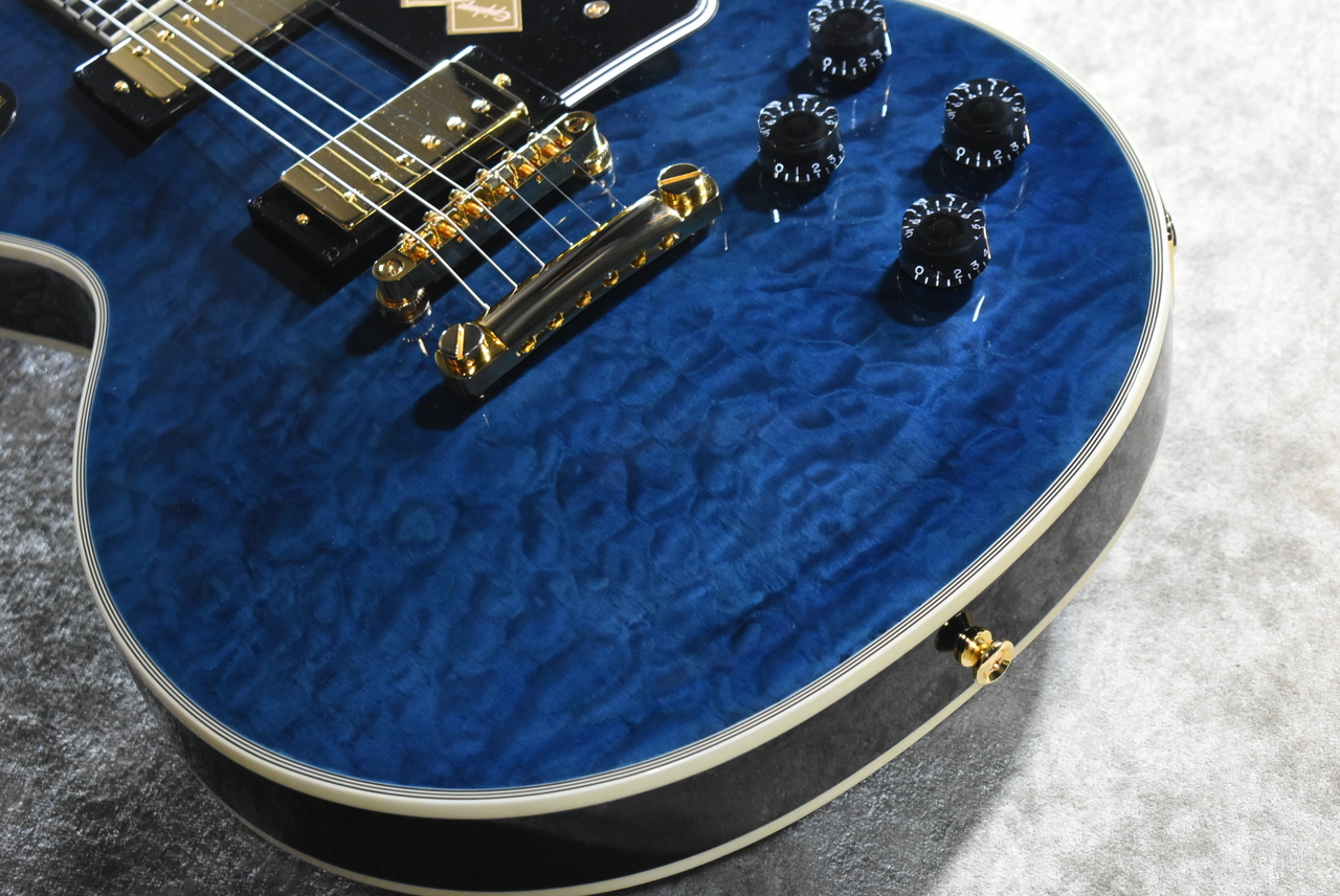 Epiphone Dealer Select IGC Les Paul Custom Quilt Viper Blue