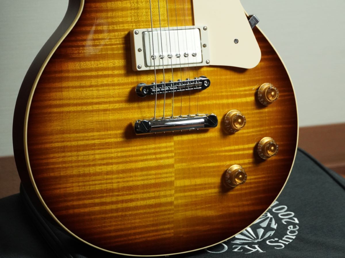 Kz Guitar Works Kz LP Trad 22 2H3 Tobacco Burst 【5A Flame Maple