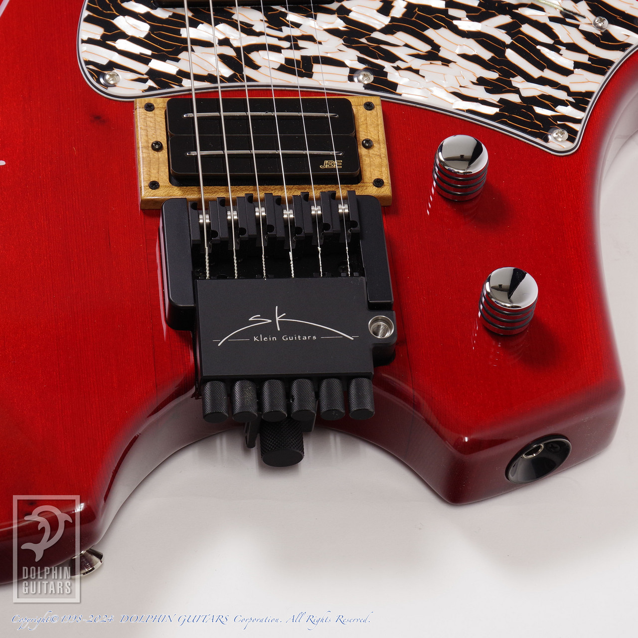 Steve Klein S Tele Headless (Redwood Body Torrefied Flamed