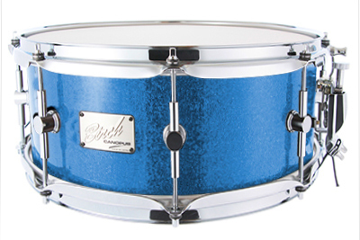 canopus Birch Snare Drum 6.5x14 Blue Spkl（新品/送料無料）【楽器