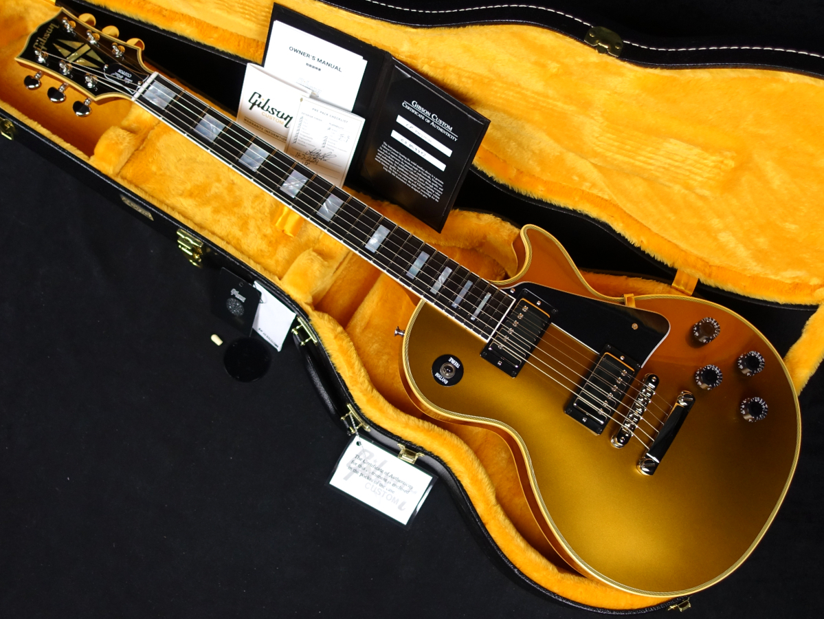 Gibson Custom Shop Les Paul Custom Gold Top Gloss NH（新品