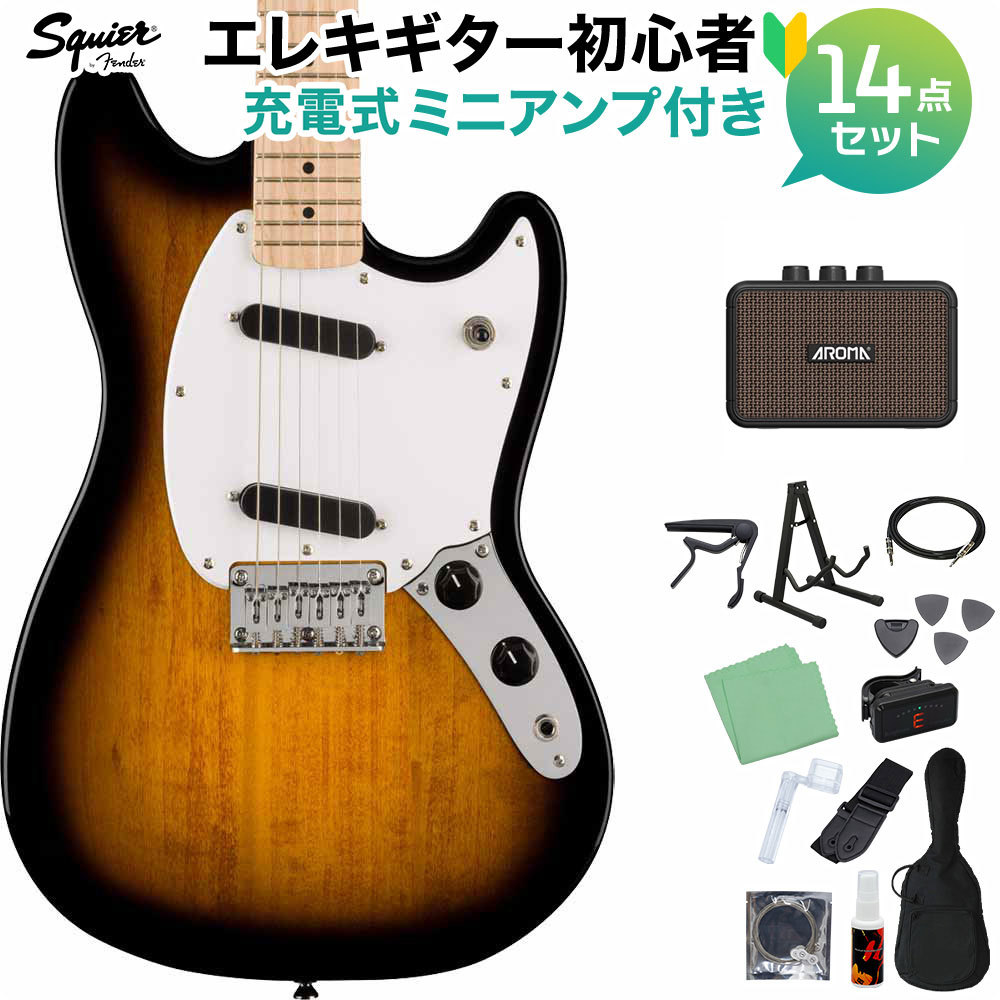 Squier by Fender SONIC MUSTANG Torino Red エレキギター初心者